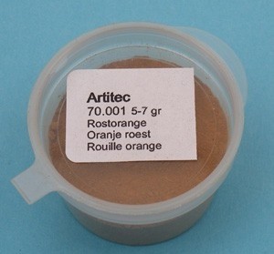 Artitec 70.001 - Oranje roest (modelbouwpoeder)  ---