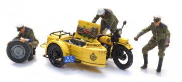 Artitec 10.398 - ANWB wegenwacht motorfiets zijspan met figuren