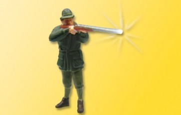 Viessmann 1529 - H0 Jaeger mit Gewehr mit Muen