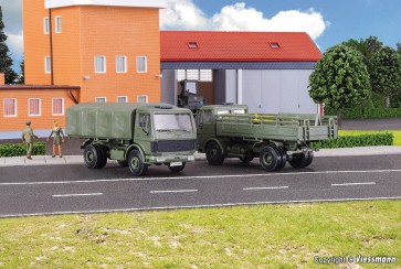Kibri 18051 - H0 Bundeswehr LKW MB 1017