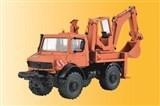 Kibri 18480 - H0 UNIMOG mit Aufbaubagger