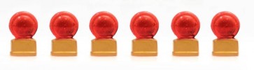 Artitec 28.116 - Rode knipperbollen (6x)