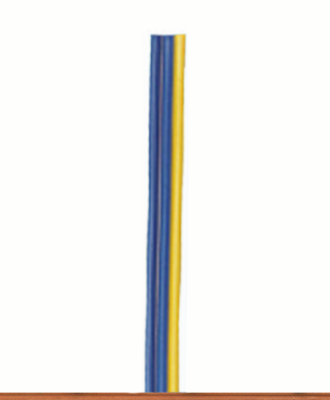 Brawa 32392 - FB-Litze 0,14 mm², 25 m Spule, blauw/blauw/geel