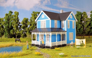 Kibri 38841 - H0 Schwedenhaus, blau