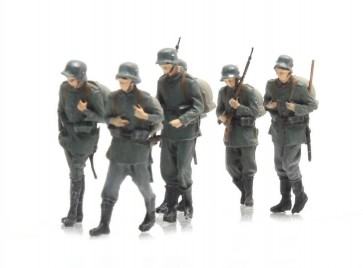 Artitec 387.404 - WW I Marcherende Duitse infanterie 6 figuren