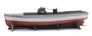 Artitec 487.801.83 - Lading: Stoombootje African Queen (105mm)
