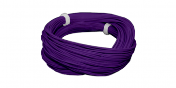 Esu 51941 - Hochflexibles Kabel, Durchmesser 0.5mm, AWG36, 2A, 10m Wickel, Farbe violett