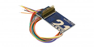 Esu 51957 - Adapterplatine 21MTC für 8 verstärkte Ausgänge, Lötkontakten und angelöteten Kabeln