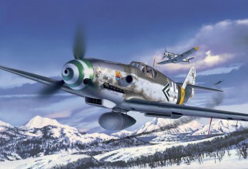 Revell 63653 - Model Set Messerschmitt Bf109G-6 easy-click-system