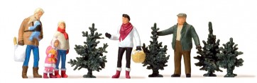 Preiser 10627 - 1:87 Kerstbomen verkoop