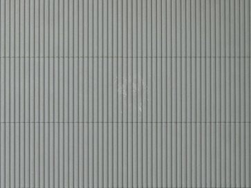 Auhagen 52233 - Dekorplatten Trapezblech grau