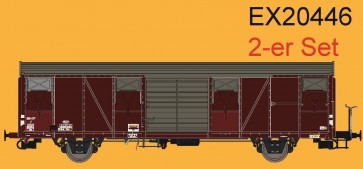 Exact train EX20446 - SBB J4 Güterwagen 24408 Epoche 3EX20446A, SBB J4 Güterwagen 24425 Epoche 3EX20446B