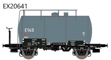 Exact train EX20641 - DR 30m3 Leichtbau Uerdinger Bauart Kesselwagen E140 Speiseöl .Uh-w  Zw 21 MC RIV 50 DR 700 1005-7 P