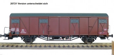 Exact train EX20721 - DB Gbs 254 Nr. 150 6 282 Güterwagen Bremserbühne mit DB Emblem Epoche Iva