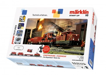 Marklin 29722 - Startpackung Feuerwehr PCS