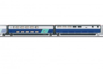 Marklin 43443 - Erg.wg.-Set 3 TGV Duplex