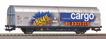 Piko 58985 - Schiebewandwg. Hbbillnss SBB VI mit Graffiti 