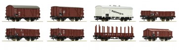 Roco 44003 - Güterwagenset DRG 8 St.       