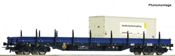 Roco 77686 - Rungenwag.Railpro + Container 