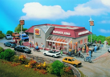 Vollmer 43632 - H0 Burger King-Schnellrestaur