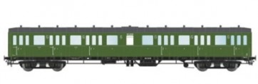 Artitec 20.254.08 - C12c C6449, groen, grijs dak, 3e klasseborden hoog, 1947-56, III (standaard)