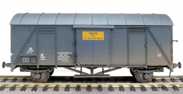 Exact train EX22075 - NS CHGZ RIV 'Los gestort graan' gedeckter Wagen Epoche III (Verschmutzt)