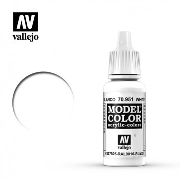 Vallejo 70951 - MODEL COLOR WHITE (#1)