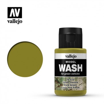 Vallejo 76512 - MODEL WASH DARK GREEN 35ML