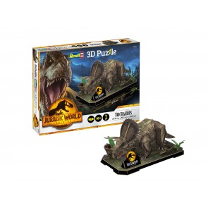 Revell 00242 - Jurassic World Dominion - Triceratops 3D Puzzel
