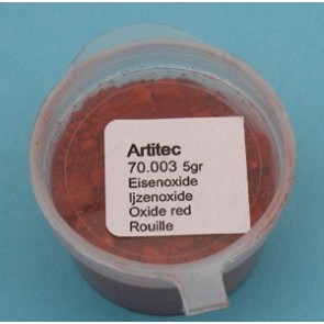 Artitec 70.003 - Rode ijzeroxide (modelbouwpoeder)  ---