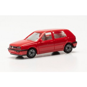 Herpa 012355-010 - VW Golf III, rood (Minikit)