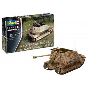 Revell 03292 - Marder I – 7,5cm Pa.K. 40 (Sf.) auf Geschützwagen 