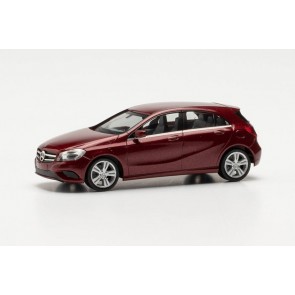Herpa 038263-005 - Mercedes Benz A-Klasse, rood metalli