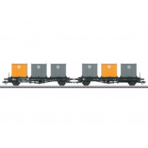 Marklin 46663 - Containertransportwagen Laabs