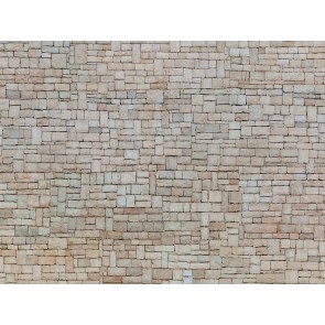 Noch 56642 - 3D-Kartonplatte “Kalksteinmauer”