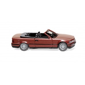Wiking 0194 01 - BMW 325i Cabrio - weinrot-metallic