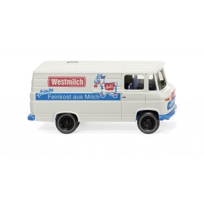 Wiking 0270 58 - MB L 406 Kastenwagen "Westmilch"