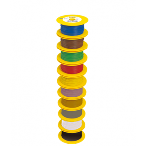 Brawa 3111 - Litze 0,14 mm², 100 m Spule, gelb
