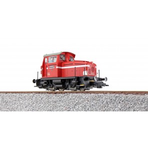 Esu 31441 - Diesellok, H0, KG230, 12 Emsländ. Eisenbahn, rot, Ep V, Vorbildzustand um 2005, LokSound, Raucherzeuger, Rangierkupplung, DC/AC