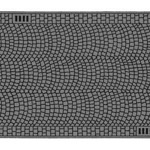 Noch 34222 - Kopfsteinpflaster, 100 x 4 cm
