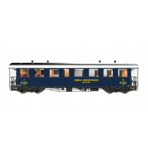 Esu 36641 - Plattformwagen, Pullman IIm, ABD 4554 DFB, blau, Ep V/VI, Vorbildzustand um 2000, mit digitaler Beleuchtung