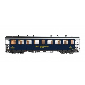 Esu 36643 - Plattformwagen, Pullman IIm, B 4229 DFB, blau, Ep V/VI, Vorbildzustand um 2004, mit digitaler Beleuchtung