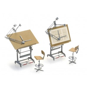 Artitec 387.474 - Set tekentafels met stoelen (2x)