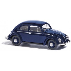 Busch 52903 - 1/87 VW KÄFER BREZELFENSTER BLAU 1952 