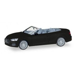 Herpa 038768 - Audi A5 Cabrio, zwart metallic