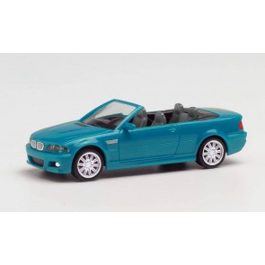Herpa 022996-002 - BMW 3 M3 Cabrio (E46), blauw