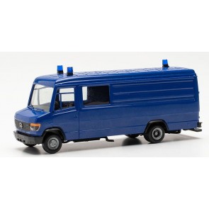 Herpa 013260-002 - Mercedes Benz Vario, blauw (Minikit)