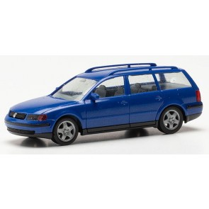 Herpa 012249-006 - VW Passat Variant, blauw (Minikit)