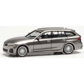 Herpa 430906 - BMW Alpina B3 Touring, grijs metallic