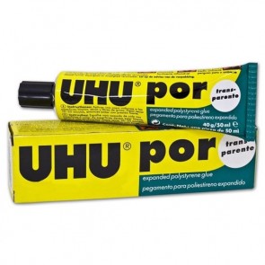 Uhu 45900 - Polystyreenlijm (piepschuim ed.) 40g